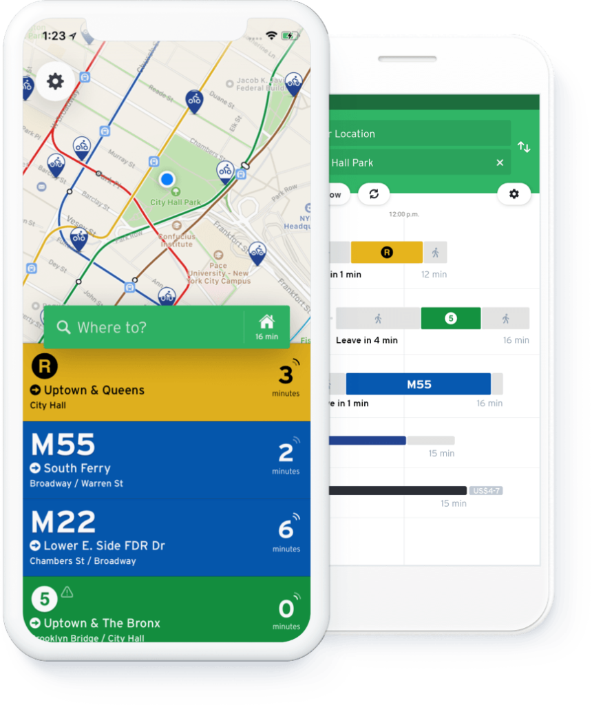 Transit, melhor aplicativo para iPhone gratuito para trânsito